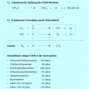 Ozonabbau durch Chlorradikale aus FCKW 