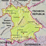 Freistaat Bayern  in Geografie Sch lerlexikon Lernhelfer