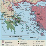 Griechenland zur Zeit der Perserkriege 490 und 480/479 v. Chr. 