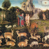 LUCAS CRANACH DER ÄLTERE (1472–1553): Paradies, 1536, Öl auf Holz, Wien, Kunsthistorisches Museum. 