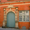Farbanstrich auf Ziegelstein: Schabbelhaus in Wismar: Renaissance 