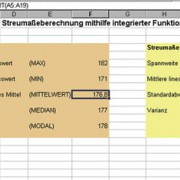 Lage- und Streumaßberechnung 