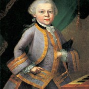 WOLFGANG AMADEUS MOZART (1756–1791) im Alter von 6 Jahren 