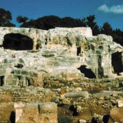 Grab des Archimedes in Syrakus (Sizilien) 