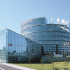 Das Gebäude des Europäischen Parlaments in Brüssel. 